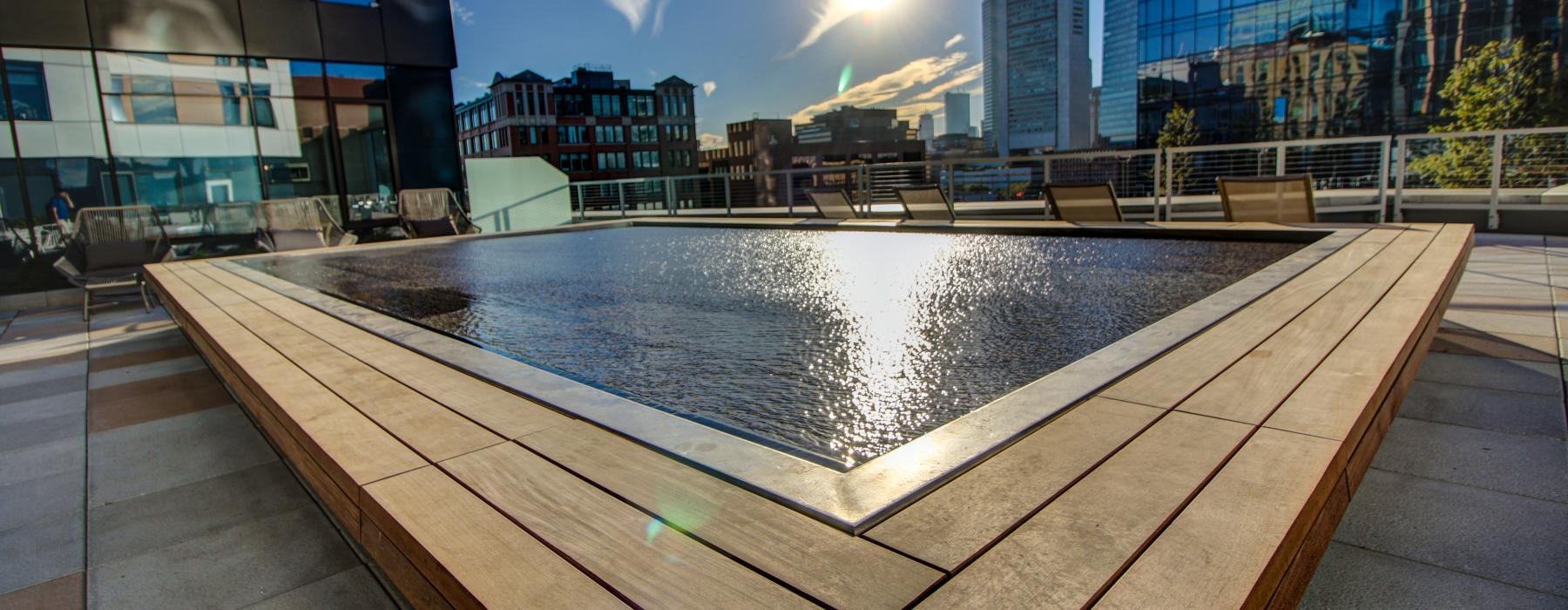 VIA Seaport Boston luxury apartment - Rooftop Pool